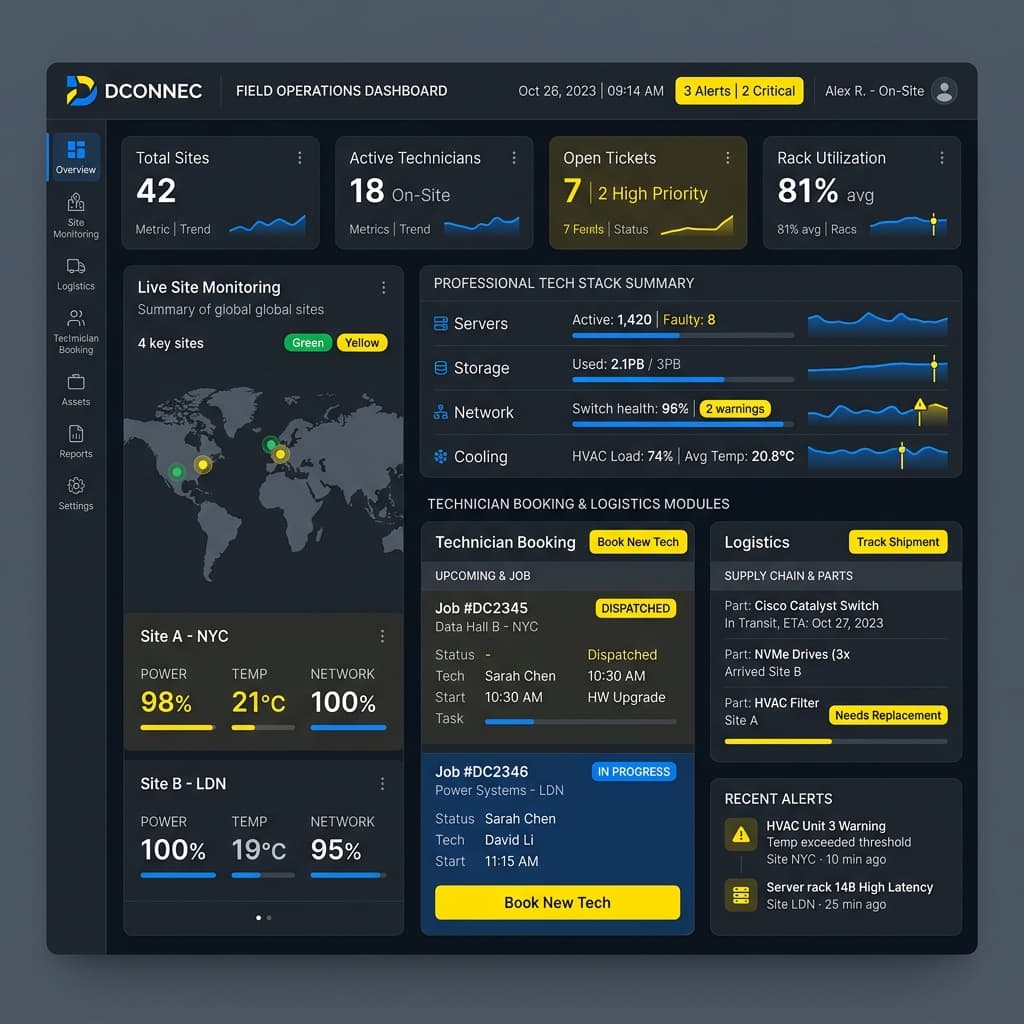DCONNEC — project by Ritik Kashyap